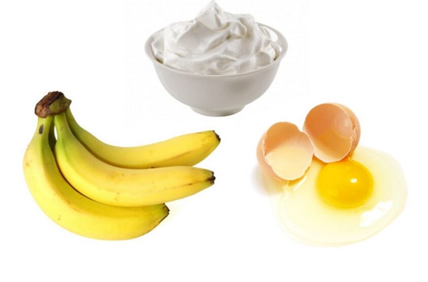Die Ei-Bananen-Maske ist für alle Hauttypen geeignet. 